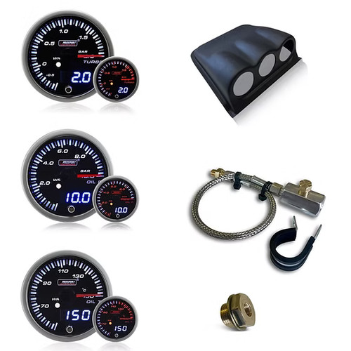 52mm jdm gauge custom dash - &,