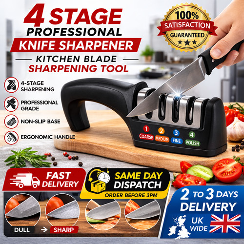 Stages knife sharpening - 4,