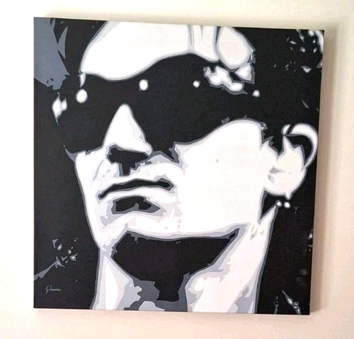 Bono giclee canvas - bono,, by