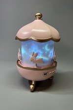 Musical Unicorn Carousel Cordless White Noise Baby Night Light Lamp + 15 Films