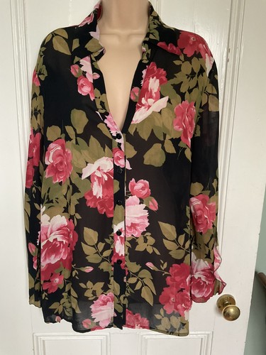 Per una floral - m&s, black