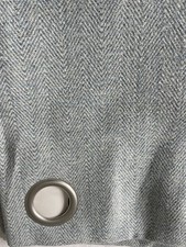 Dunelm Pale Blue Herringbone