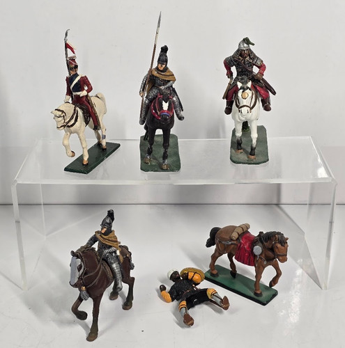 Vintage lead military figures - vintage,