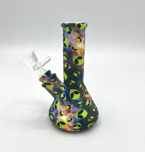 Silicone water pipe bong - silicone,