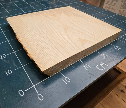 Kiln dried planed ash slab - planed,