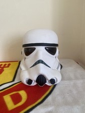 Star Wars 2002 Stormtrooper Costume Cosplay Helmet Hard Plastic (Used)