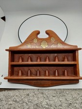 Lovely vintage wood brass