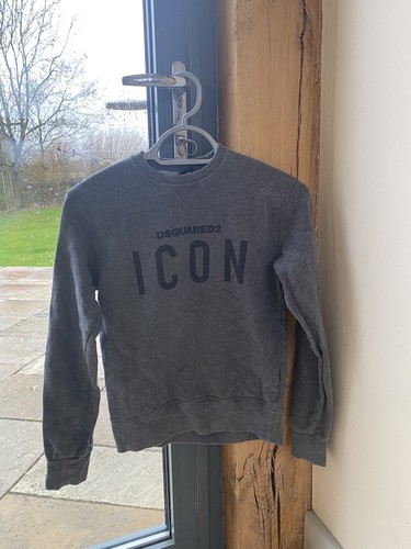 Boys dsquared icon sweatshirt - boys,