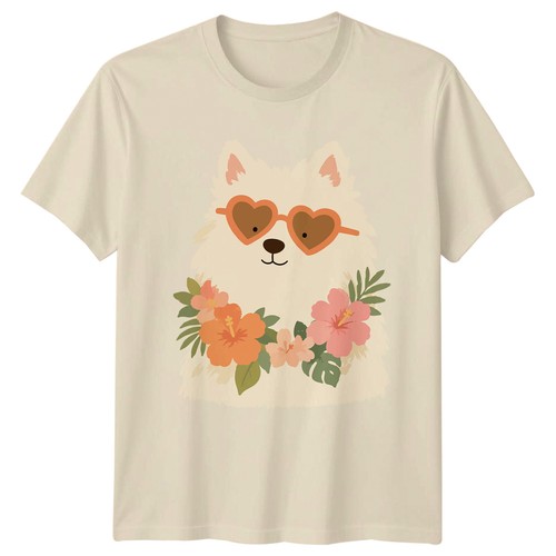 Cute dog shirt - dog, adorable
