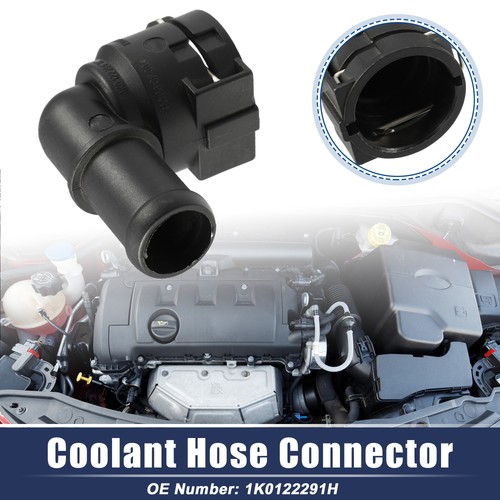 Radiator coolant hose flange - radiator,