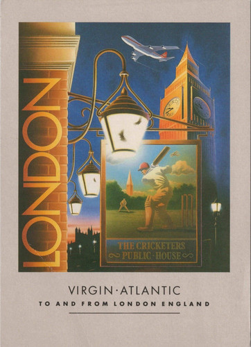 Virgin atlantic london airline - virgin,