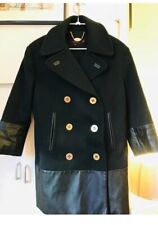 MULBERRY JACKET PEA COAT, MADE IN ITALY, UK 8, UK 10, MILITARY STYLE 