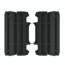 Yamaha RADIATOR LOUVERS RAD GUARDS YZ 125 250 2005 - 2021 Black Motocross