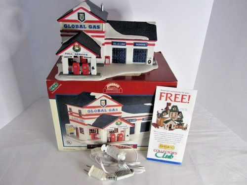 Lemax village 1998 global gas - lemax,