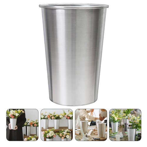 Aluminum flowerpot bucket - flowerpot,