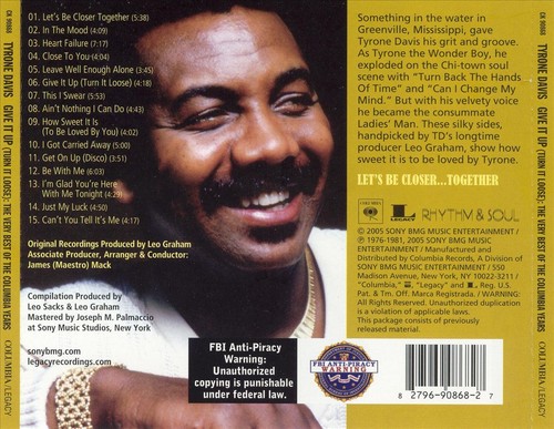 Tyrone davis give - tyrone, it