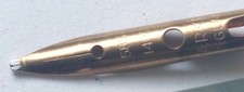 PARKER 51 GOLD NIB  PLUS ADDITIONAL PARTS