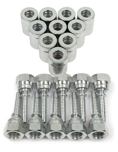 Hydraulic hose crimp fitting - hose,