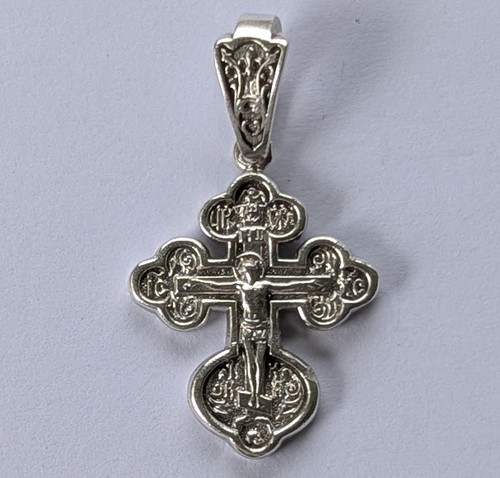 Orthodox cross 925 silver - orthodox,