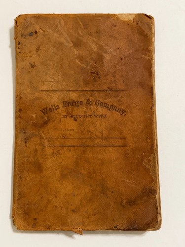 1896 leather wells fargo - wells, &