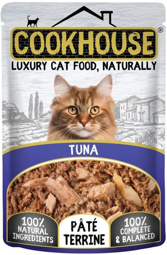 Tuna pate terrine wet cat - tuna,