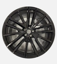 GENUINE BMW X5 X6 G05 G06 742M 22" REAR 10.5J BLACK ALLOY WHEEL 36119882611