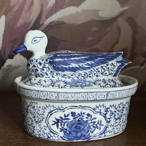 Vtg blue white - blue, chinese