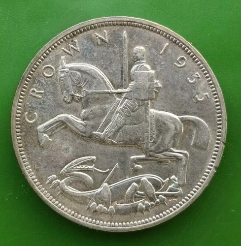 1935 george silver - v, crown