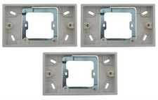 3 x Crabtree 9406 Moulded