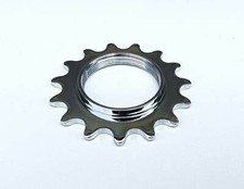 Novatec Sprocket - 15T - Fixie, BMX, Track Bike - Silver - Screw-On Cog