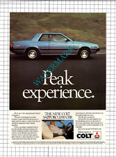 Mitsubishi Colt Sapporo 2000 GSR ADVERT - 1981 Cutting