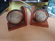 Vintage Pair Of Globe Book