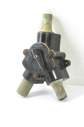 Bakelite rotary switch - bakelite,