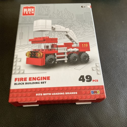 Block tech fire engine - fire,