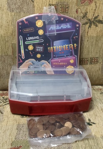 Kids mini arcade coin pusher - coin,