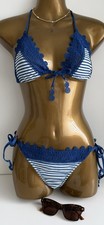 Seafolly Stripe Lace Tri