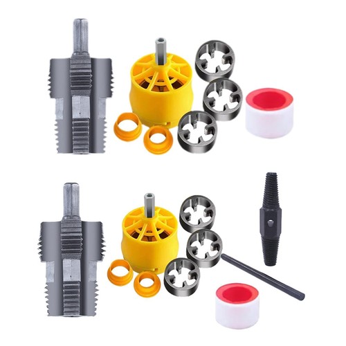 Pvc pipe threader kit high - pipe,