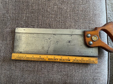 Antique Backsaw Warranted