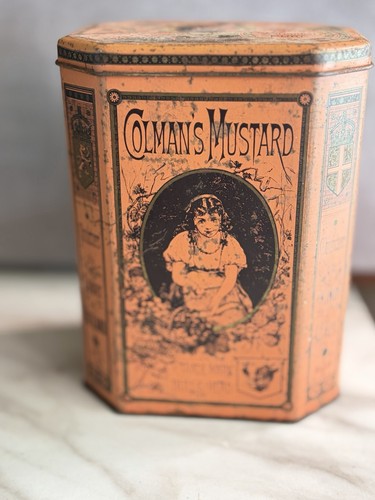 Colmans mustard vintage enamel - colmans,