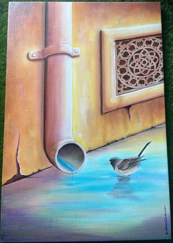 Natasha isenhour original oil - natasha,