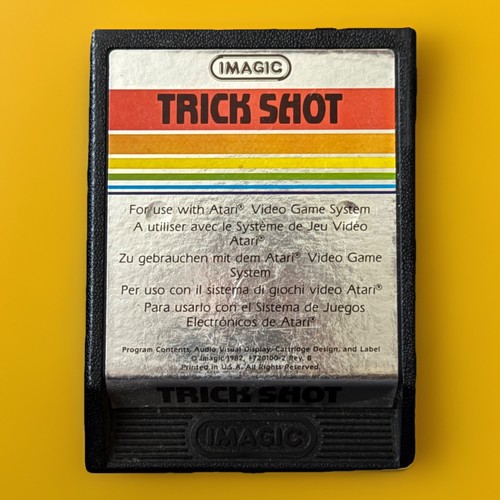 Trick shot atari video - trick,