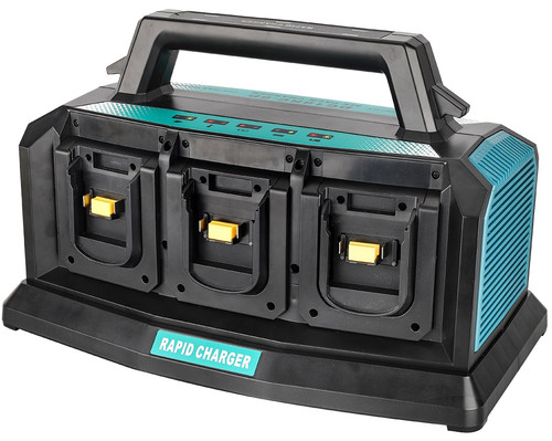Battery charger station - battery, for