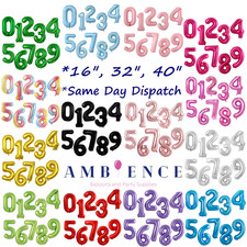 Number Balloons Birthday Party