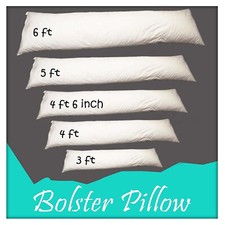 Duck Feather Down Bolster Pillow Cushion Long Body Support Orthopedic Pregnancy