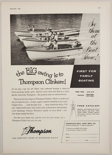 1956 print thompson - 1956, bros