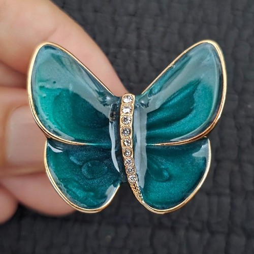 Elegant green butterfly scarf - elegant,