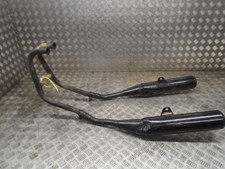 Kawasaki GPZ250 ZZR250 Exhaust System Downpipes Pipes Headers Silencers Cans
