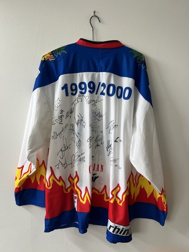 Vintage team signed coventry - signed,