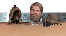 Cowboy head sculpt set - head,
