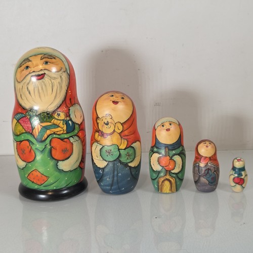 Vintage russian santa - 6",